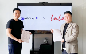 AI商拍工具WeShop与LaLa Stations达成技术合作，布局韩国电商市场